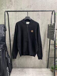 [국내배송]구찌 골드스틸 램스울 니트 집업