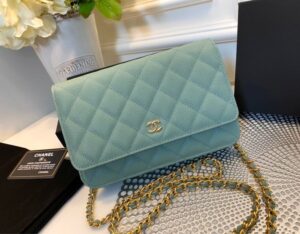 [국내배송]샤넬 WOC 캐비어 금장 뉴버젼