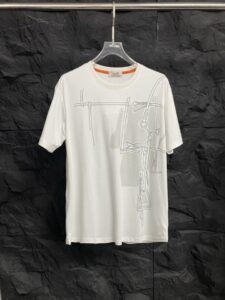 [국내배송]에르메스 2025ss HM 실켓 반팔 2컬러