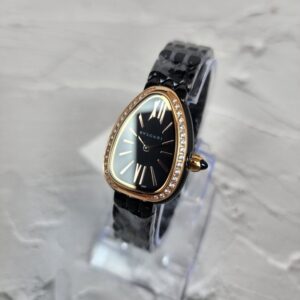 [국내배송]불가리 세르펜티 세두토리 워치 로즈골드 블랙다이얼 다이아 블랙줄