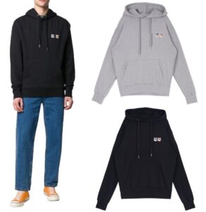 [국내배송]메종키츠네 더블폭스 후드 2color