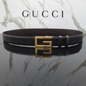 [국내배송]구찌 스퀘어 G 버클 리버서블 벨트