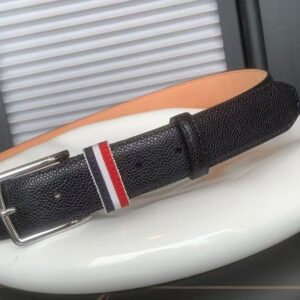 [국내배송]톰브라운 (최상위버전) 카프스킨 페블 레더 벨트