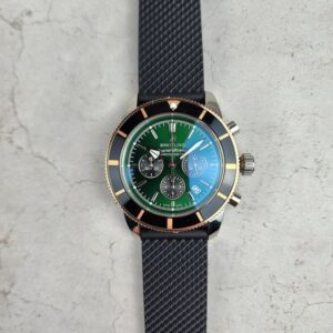 [국내배송]브라이틀링 슈퍼오션 헤리티지 그린콤비 리미티드에디션