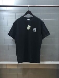 [국내배송]로에베 로고자수 반팔티셔츠