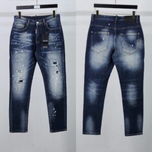 [국내배송]디스퀘어드 블랙패치 워싱진