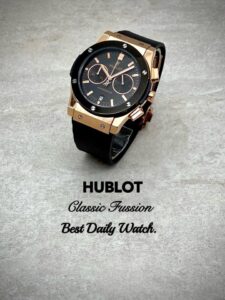 [국내배송]위블로 클래식 퓨전 블랙다이얼 콤비