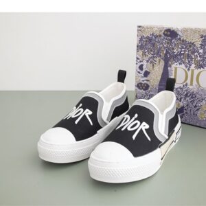 [국내배송]디올 X 존 스투시 로고 슬립온 43