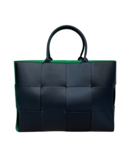 [프리미엄/해외배송]보테가 아르코 토트 백 라지(블랙/패러킷)