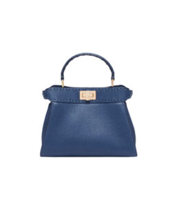 [프리미엄/해외배송]펜디 피카부 백 미니 탑스티치(블루)