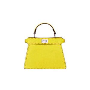 [프리미엄/해외배송]펜디 피카부 백 쁘띠 I See U 스티치(옐로우)
