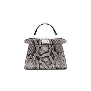 [프리미엄/해외배송]펜디 피카부 백 쁘띠 I See U 이그조틱(그레이)